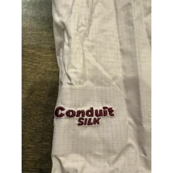 Mountain Hardware Youth Girls Conduit Silk Full Zip Hooded Raincaot Jacket M - Picture 5 of 10